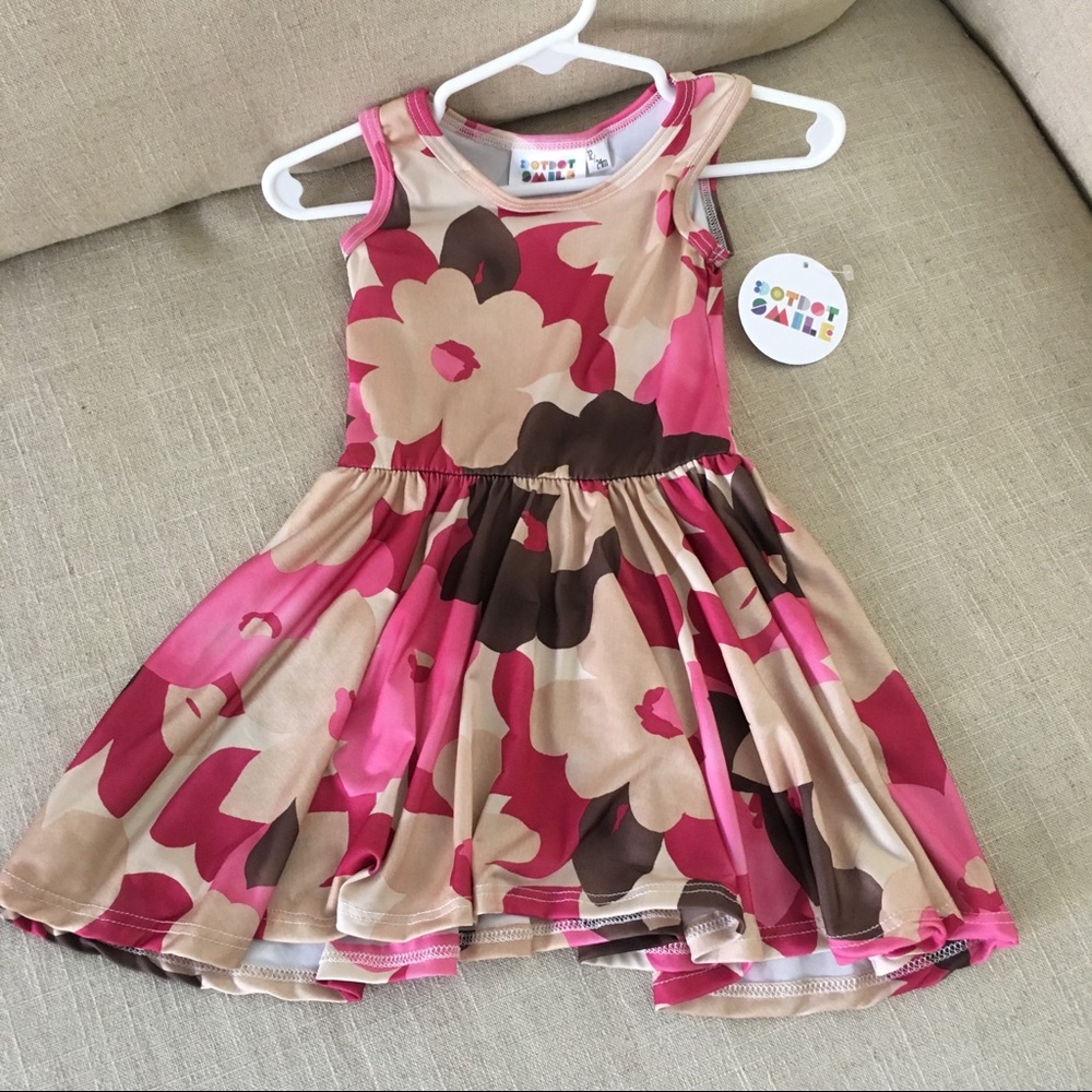 🚫SOLD🚫 Dot Dot Smile Floral Dress